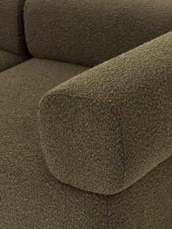 Diván modular en tejido bouclé Anton