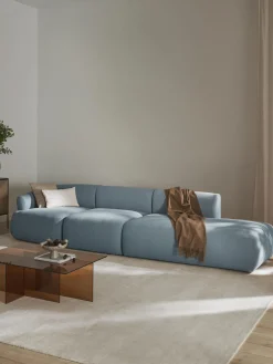 Diván modular grande en tejido bouclé Sofia