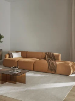 Diván modular grande en tejido bouclé Sofia