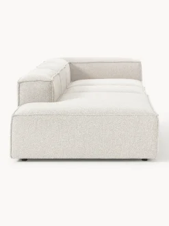 Diván modular grande en tejido bouclé Lennon