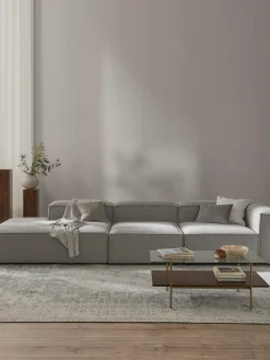 Diván modular grande en tejido bouclé Lennon