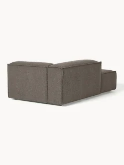 Diván rinconero modular en tejido bouclé Lennon