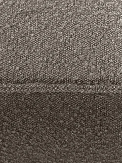 Diván rinconero modular en tejido bouclé Lennon