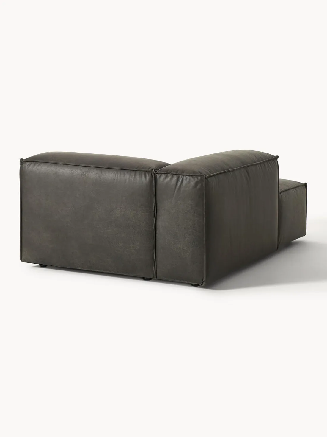 Diván sofá de cuero reciclado Lennon