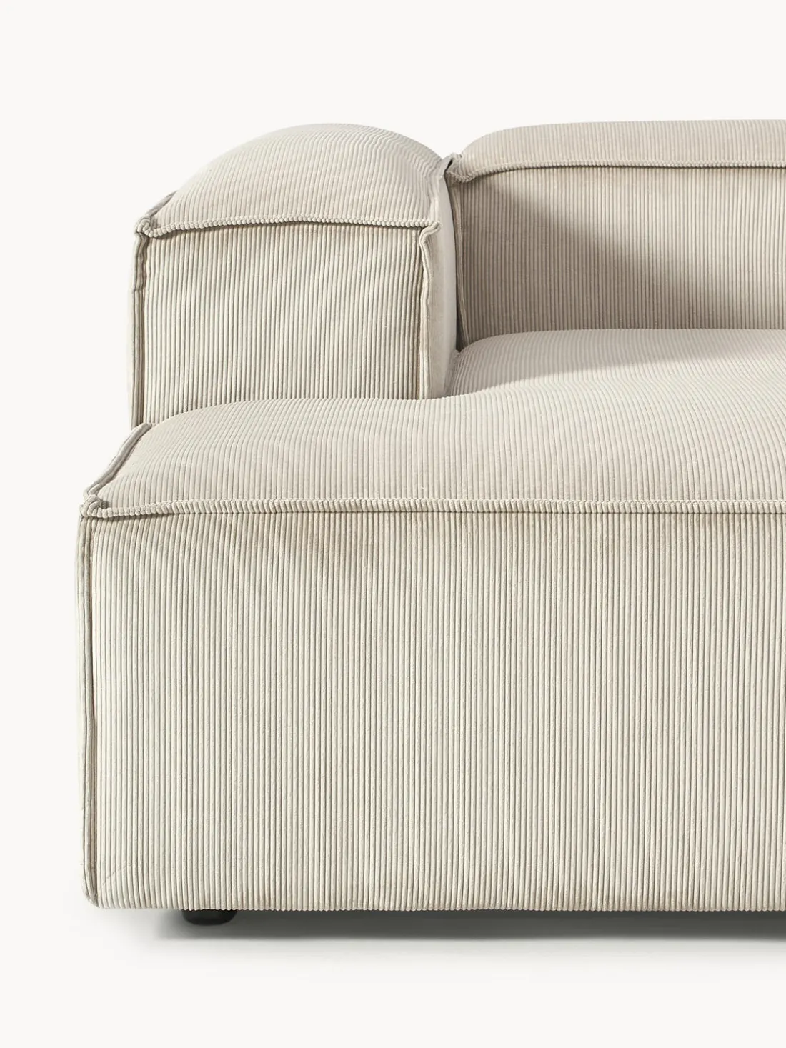 Diván sofá de pana Lennon