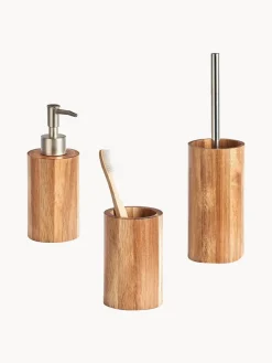 Dosificador de jabón de madera de acacia Wood