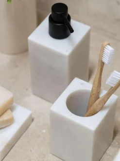 Dosificador de jabón de mármol Andre