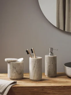 Dosificador de jabón de mármol Simba