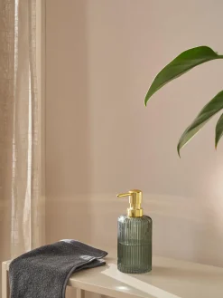 Dosificador de jabón de vidrio Antoinette