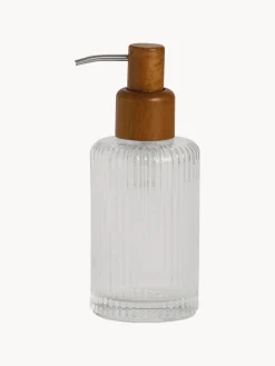 Dosificador de jabón de vidrio Acacia