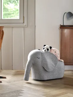 Elefante rodante artesanal Bou