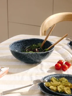 Ensaladera artesanal en forma orgánica Macey