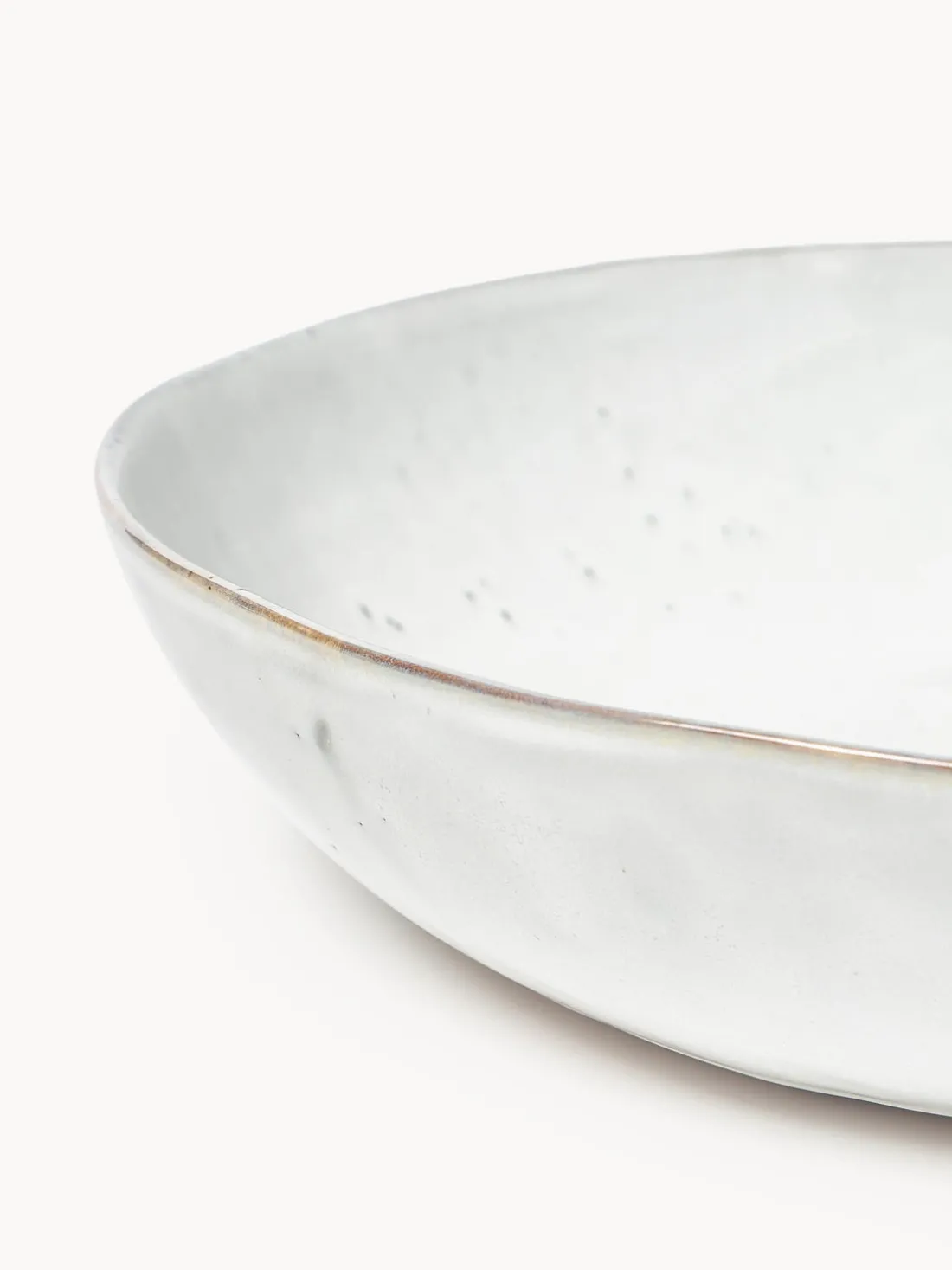 Ensaladera artesanal Nordic Sand, Ø 34 cm