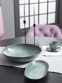 Ensaladera artesanal Nordic Sea, Ø 34 cm