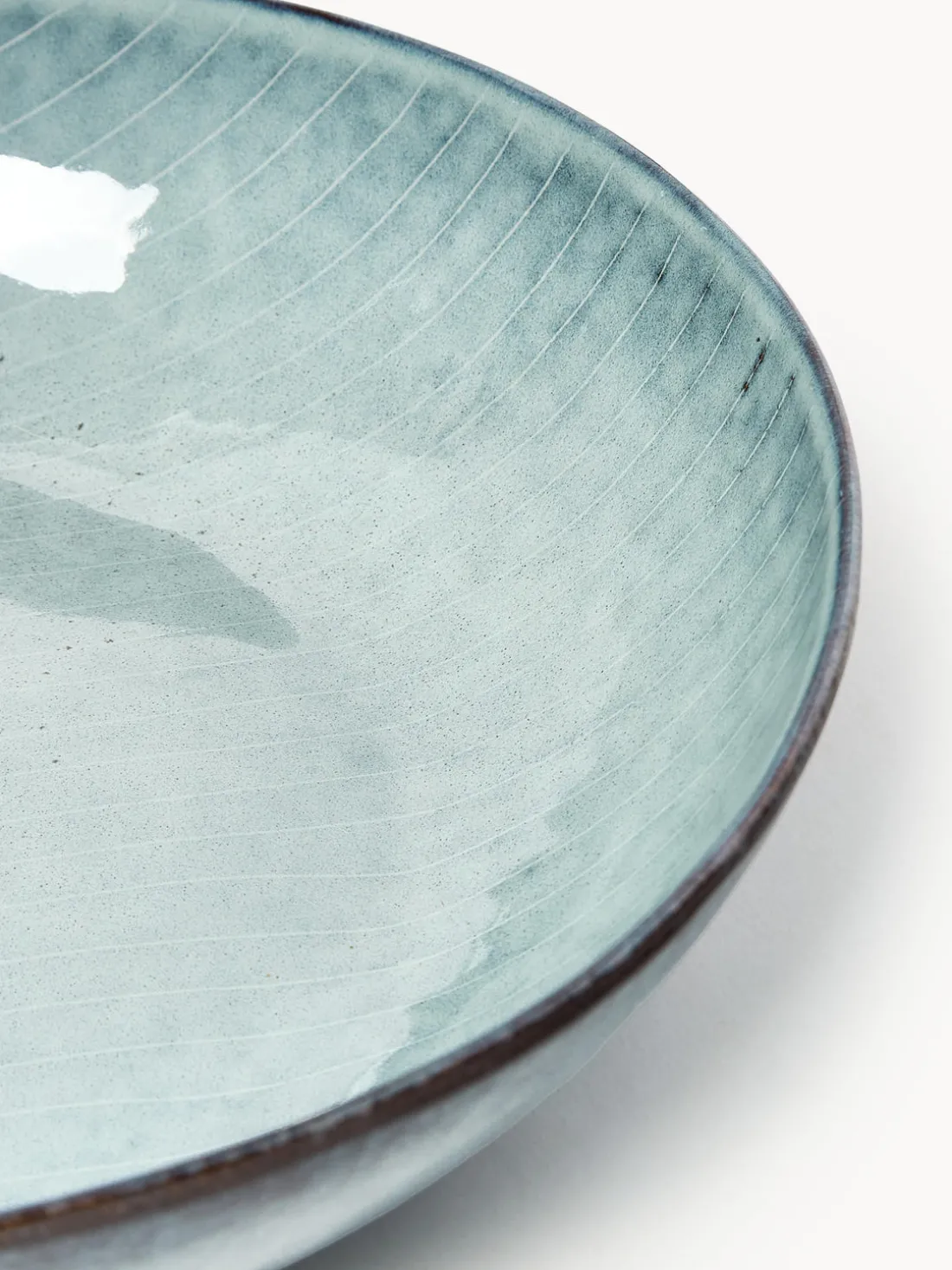 Ensaladera artesanal Nordic Sea, Ø 34 cm