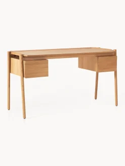 Escritorio de madera con cajones Libby