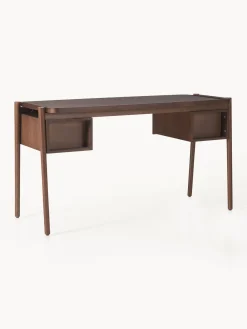 Escritorio de madera con cajones Libby