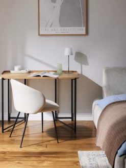 Escritorio de madera de fresno Renee