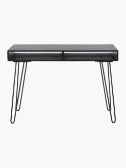 Escritorio de madera de mango y metal Tova