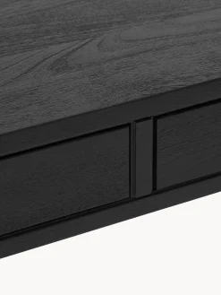 Escritorio de madera de mango con cajón Luca