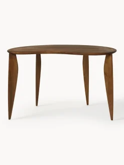 Escritorio de madera de nogal de forma orgánica Feve