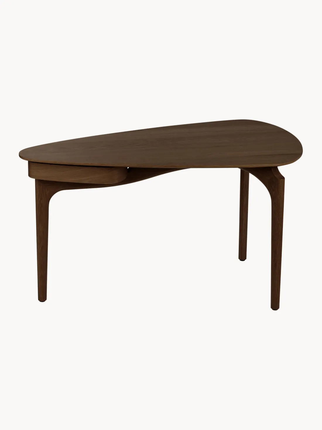 Escritorio de madera de roble con cajón Duende