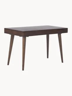 Escritorio de madera maciza con cajón Tova