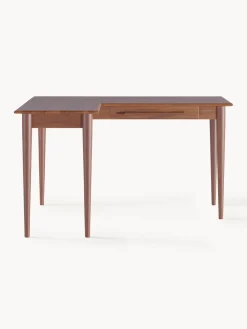 Escritorio esquinero de madera de mango Paul