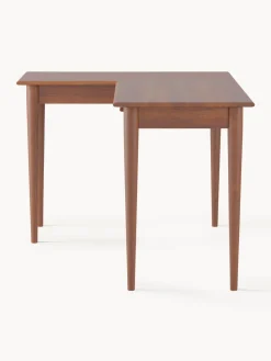 Escritorio esquinero de madera de mango Paul