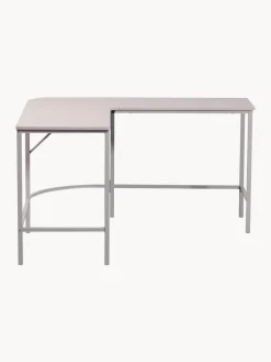 Escritorio esquinero de madera y metal Mike