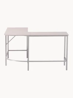 Escritorio esquinero de madera y metal Mike