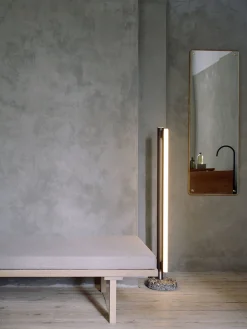 Espejo de cuerpo entero de madera de roble RM-1