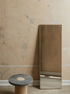 Espejo de cuerpo entero de madera de roble RM-1