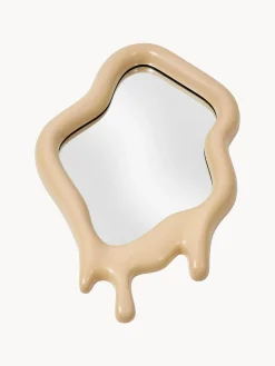 Espejo de pared artesanal en forma orgánica Melting