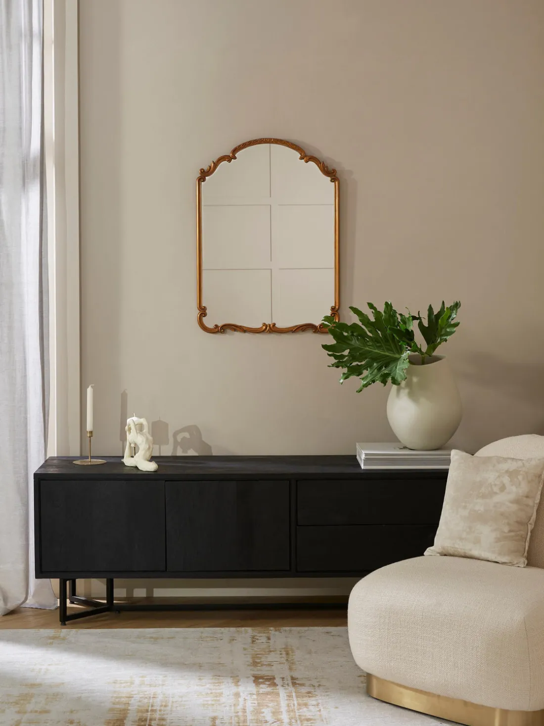 Espejo de pared barroco Francesca