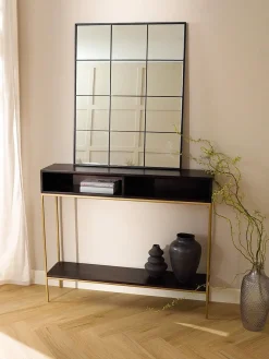 Espejo de pared con look de ventana Clarita