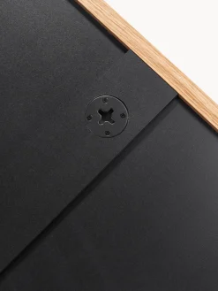 Espejo de pared con marco de madera de roble Avery