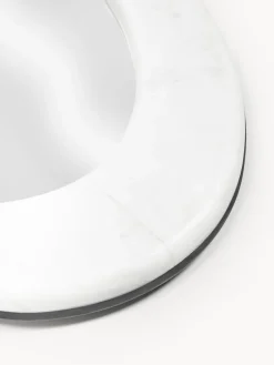 Espejo de pared con marco de mármol Meringue