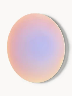 Espejo de pared de diseño iridiscente Ruby