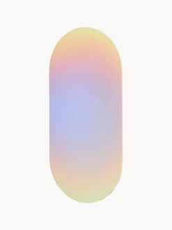 Espejo de pared de diseño iridiscente Ruby