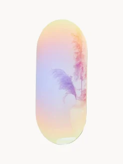 Espejo de pared de diseño iridiscente Ruby