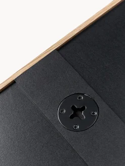 Espejo de pared de madera de roble Levan