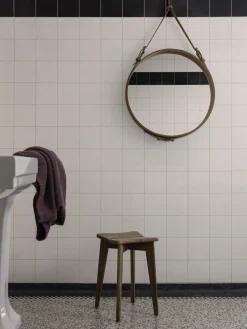 Espejo de pared redondo Adnet, tamaños diferentes