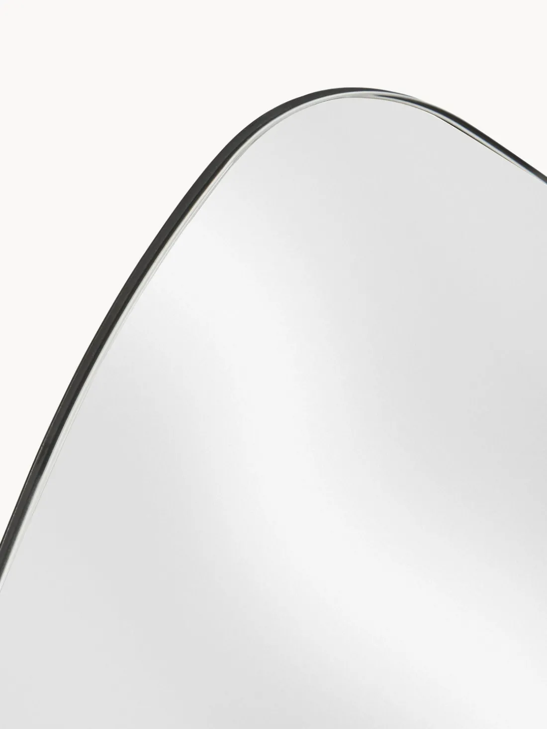 Espejo de pie con base en look mármol Bonita