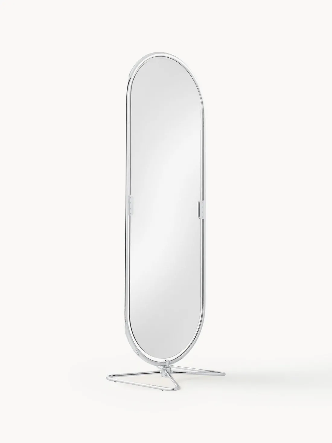 Espejo de pie ovalado de diseño Verner Panton System 1-2-3