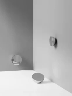 Espejo decorativo de acero inoxidable Aura