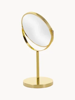 Espejo tocador redondo de metal Classic, con aumento