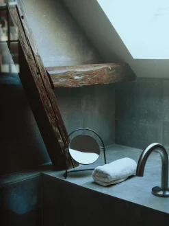 Espejo tocador redondo Nimbus