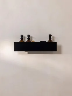 Estante de ducha de metal artesanal Shea, 50 cm