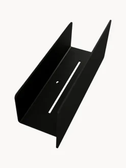 Estante de ducha de metal artesanal Shea, 30 cm